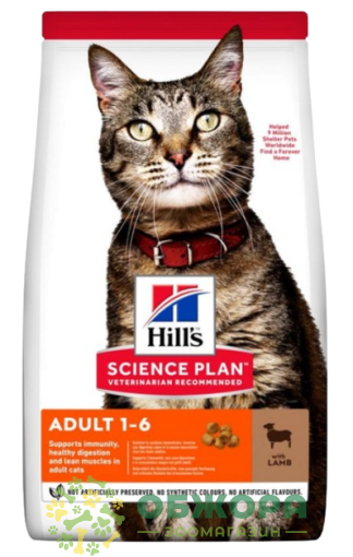 Hill`s SP Lamb сухий корм для котів, з ягням