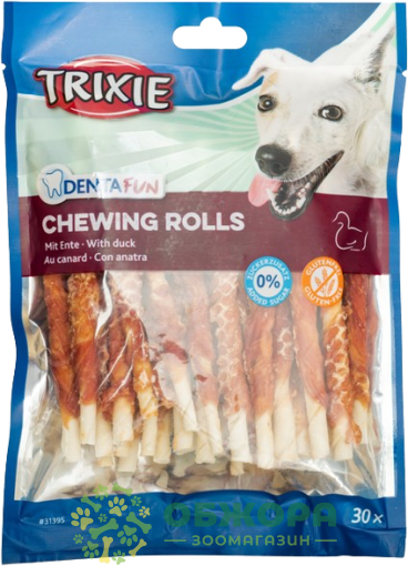 Trixie Grain Free Denta Fun Chewing Rolls
