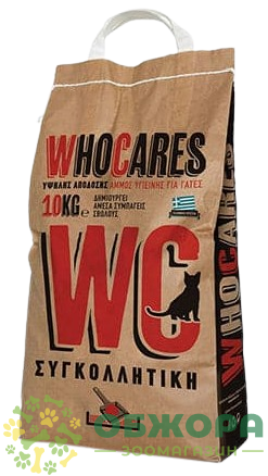 WhoCares Clumping бентонітовий грудкуючийся наповнювач для котячого туалету