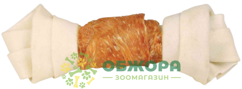 Trixie Grain Free Denta Fun ласощі для собак, кістка з куркою_3