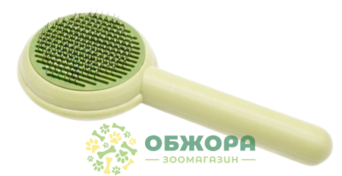 Brush cleans wool Пуходерка