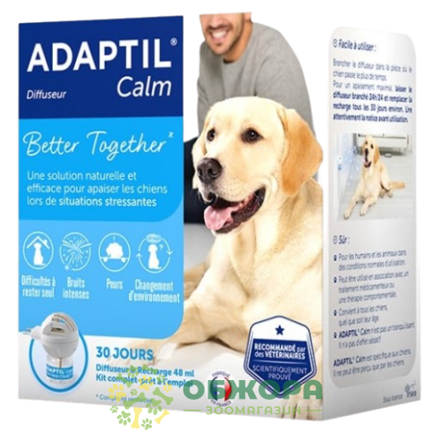 Адаптил Калм (Adaptil Calm) диффузор и сменный блок, 48 мл, Ceva