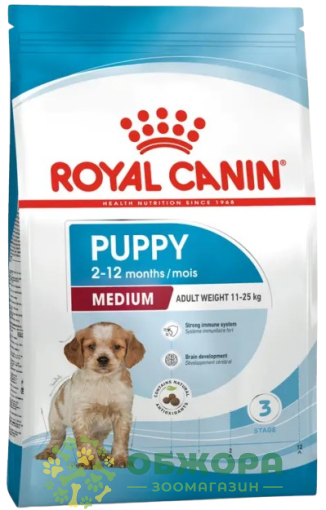 Royal Canin Puppy Medium сухой корм для щенков средних пород