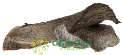HapPet Happ Natural вухо оленя з хутром_1