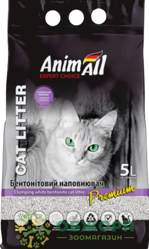 AnimAll Premium бентонітовий наповнювач