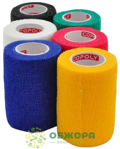 Фіксуюча стрічка-пов'язка, Copoly, 7.5 см