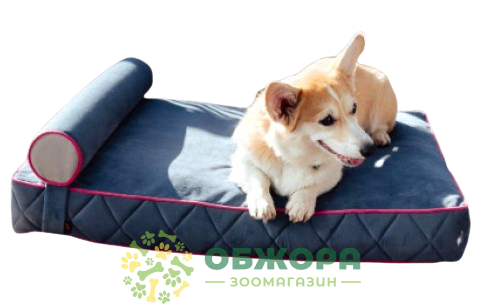 Happy Peppy Relax Memory лежак синій