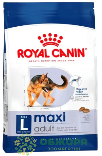 Royal Canin Maxi 12+3 кг сухий корм для собак великих порід