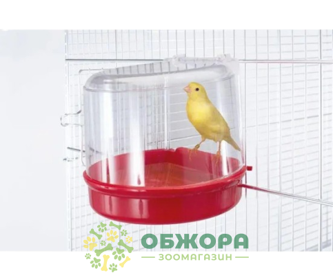 Купалка для птахів, навісна, пластикова_1