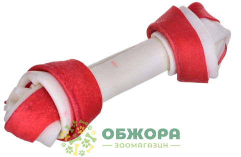 Maced вузлова кістка ласощі для собак, з беконом