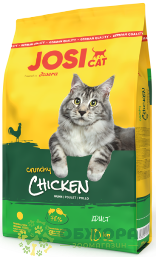 Josera JosiCat Crunchy Chicken сухий корм для котів, з куркою