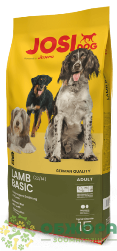 Josera JosiDog Lamb Basic сухий корм для собак, з ягням