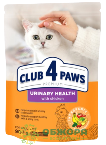 Клуб 4 Лапи Urinary Health сухий корм для котів, для сечової системи, з куркою