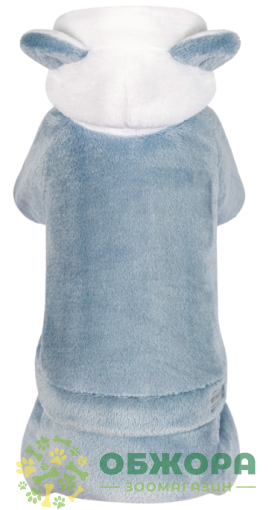 Pet Fashion Alf костюм для собак, м'який з вушками, індиго