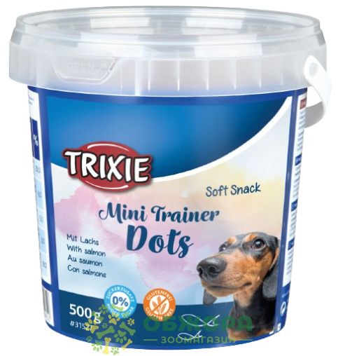 Trixie 31527 Grain Free Soft Snack Mini Trainer Dots