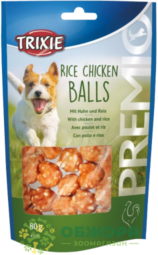Trixie 31701 Premio Rice Chicken Balls