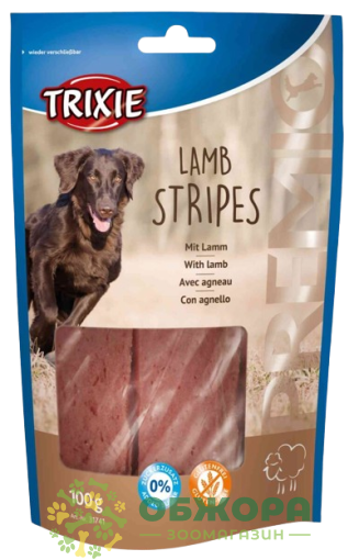Trixie 31741 Grain Free Premio Lamb Stripes