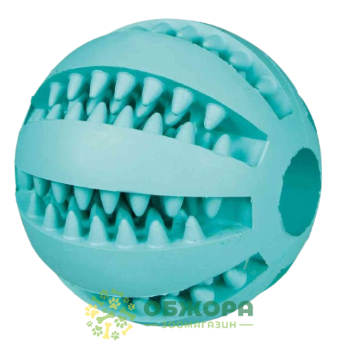 Trixie Denta Fun Mintfresh мяч для собак, с мятным вкусом