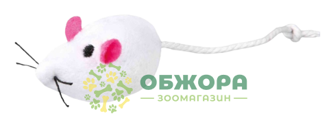 Trixie 4085 мишка для котів, з котячою м'ятою_1