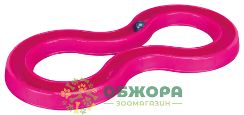 Trixie 41413 трек для котів, з блимаючим м'ячем