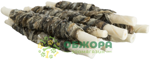 Trixie 31387 Grain Free Denta Fun Fish Chewing Rolls