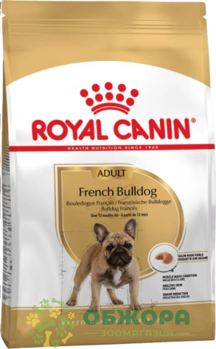 Royal Canin French Bulldog сухой корм для собак породы Французский бульдог