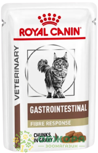 Royal Canin Gastrointestinal Fibre Response in Gravy вологий корм для котів, при розладах травлення