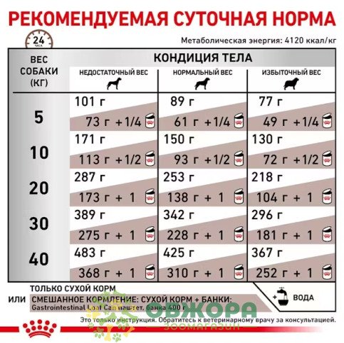 Royal Canin Gastrointestinal сухой корм для собак с расстройством пищеварения_1