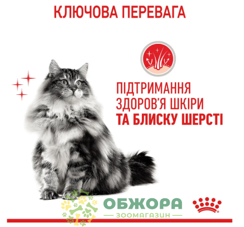 Royal Canin Hair and Skin вологий корм для котів, для шкіри та шерсті, в соусі_2