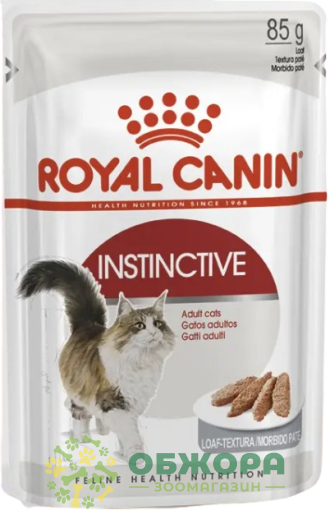 Royal Canin Instinctive влажный корм для привередливых котов, мусс
