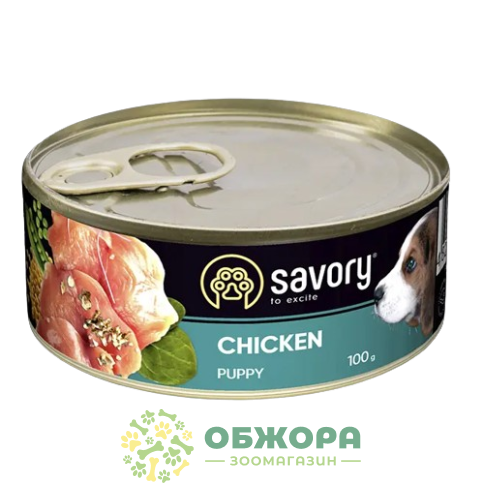 Savory Puppy Chicken вологий корм для цуценят, з куркою