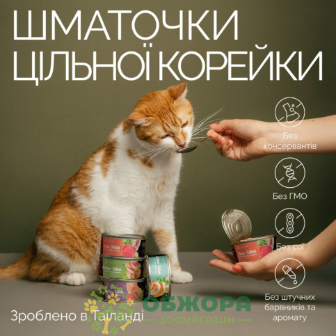 Savory GF Tuna, Mackerel беззерновий вологий корм для котів, в желе з тунцем та макреллю_3