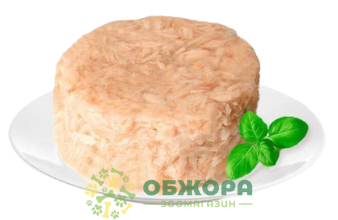 AnimAll Tuna, Chicken вологий корм для котів, в желе з тунцем та куркою_1