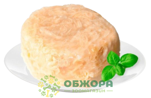 AnimAll Chicken вологий корм для котів, в желе з куркою_1