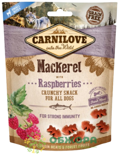 Carnilove Grain Free for Strong Immunity Mackerel and Raspberries