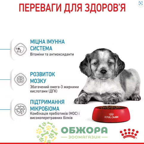 Royal Canin Medium PuppyRoyal Canin Puppy Medium сухий корм для цуценят середніх порід_3