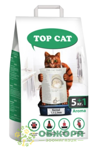 Топ Cat Normal бентонитовый наполнитель