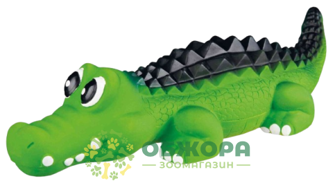 Trixie 3529 крокодил для собак, со звуком