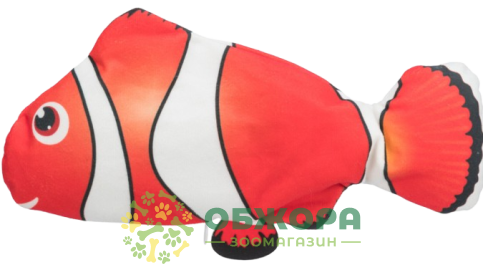 Trixie 45824 інтерактивна рибка для котів, з котячою м'ятою