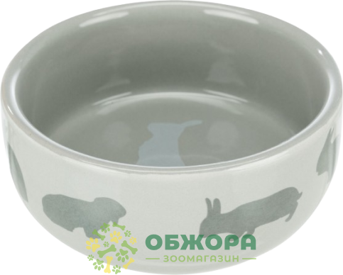 Trixie 60733 Кролик керамическая миска