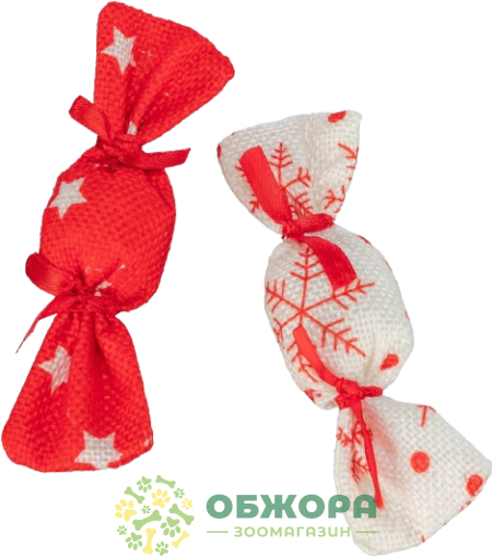 Trixie 92450 новорічний набір цукерок для котів, з котячою м'ятою