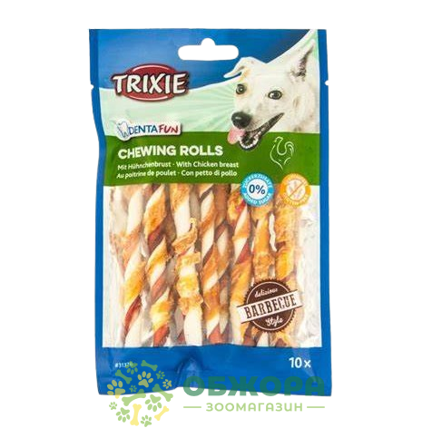 Trixie Grain Free Denta Fun Chewing Rolls