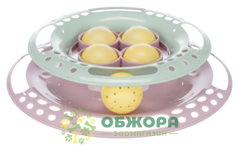 Trixie 41340 Junior трек для котов, с мячиками