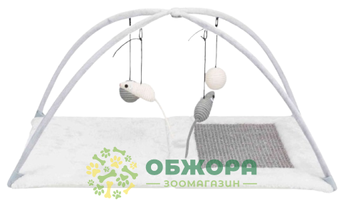 Trixie 43114 Junior дралка для котят, с мышками и мячами_1