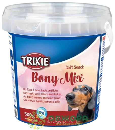 Trixie 31496 Soft Snack Bony Mix