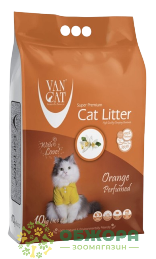 Van Cat бентонитовый наполнитель
