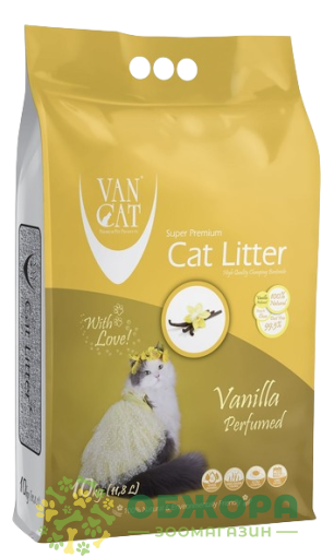 Van Cat бентонитовый наполнитель_1