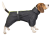 Pet Fashion Cold Active комбинезон для собак породы такса, со светоотражением, серый_1