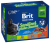 Brit Premium Sterilised Plate влажный корм для котов, набор в соусе с курицей, ягненком, ливером и лососем