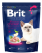 Brit Premium Sterilised Chicken сухий корм для стерилізованих котів, куркою